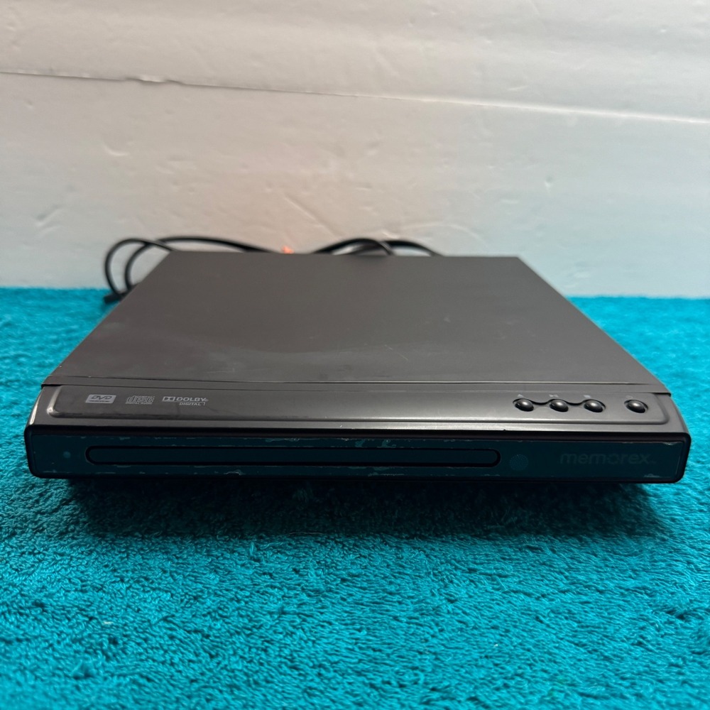 Memorex‎ MVD2016-BLK DVD CD Player Dolby Digital S-Video/Component - No Remote